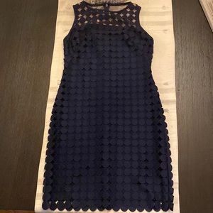 Ralph Lauren short dress. Size 4 petite. Color navy blue